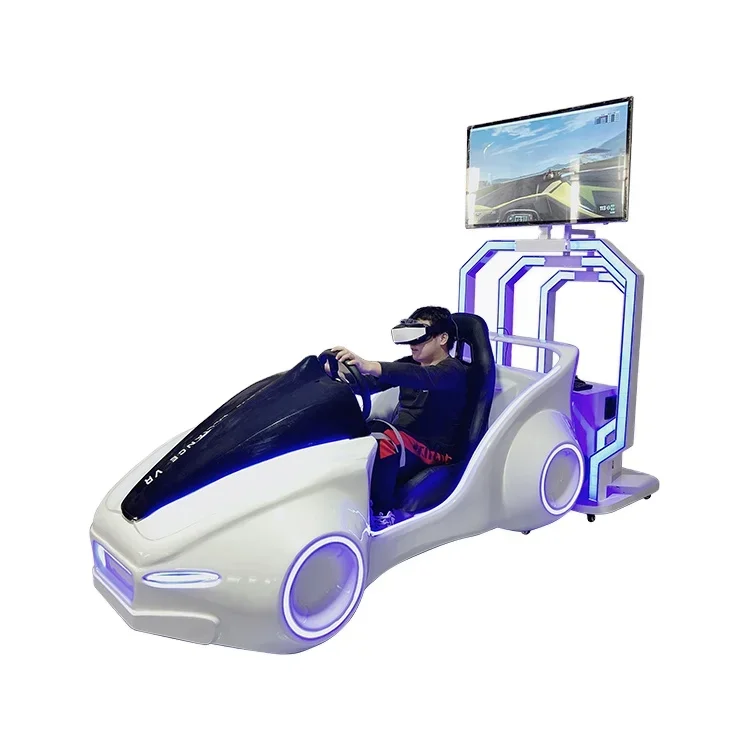 9D Vr Simulator - 高収益9Dバーチャルリアリティカーゲームマシン運転シミュレーターVRレーシングシミュレーターでお金を稼ぐ