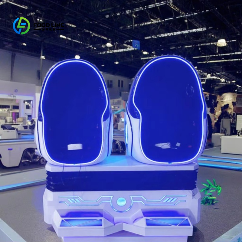 9D Vr Simulator - FL卸売9D VRエッグチェアシミュレーター2人乗りローラーコースターバーチャルリアリティシネマ屋内屋外ゲームハウステーマカスタマイズ