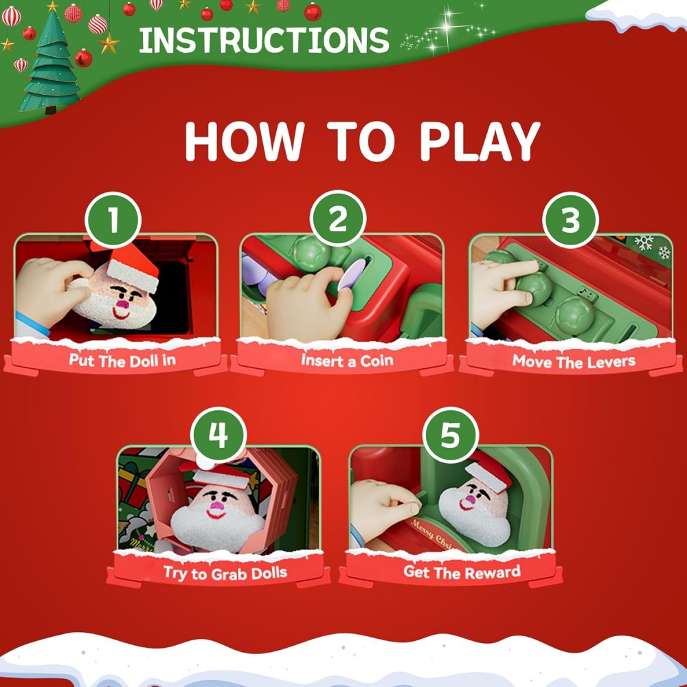 子供のためのクリスマスの爪のマシン,ミニ自動販売機,キャンデ - Arcade Vending & Laundry のレビューと価格