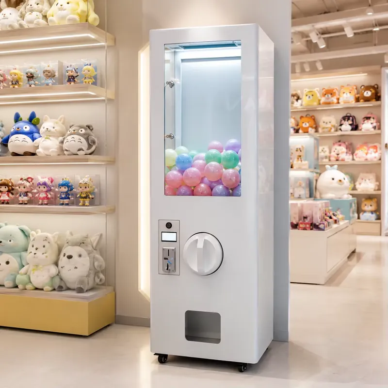 ミニカプセル自動販売機 コイン式景品機 カスタムロゴ対応 工 - Prize Capsule Toy Machine のレビューと価格