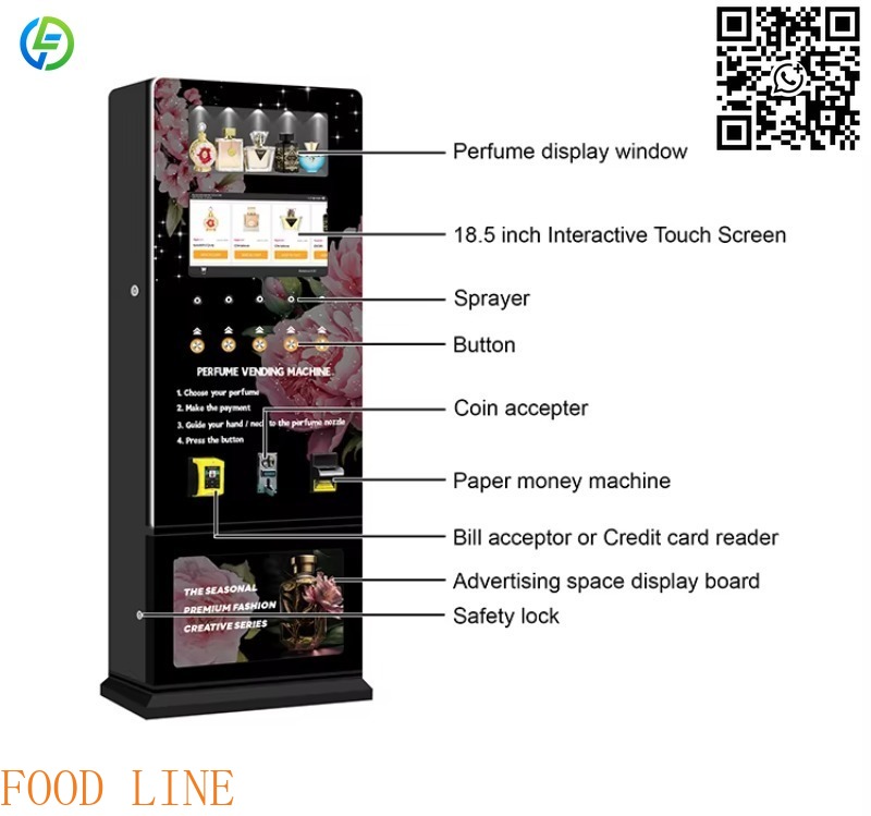 カスタマイズ可能な人気卸売ショッピングモール商業街自立型フレ - Commercial Vending Machine のレビューと価格