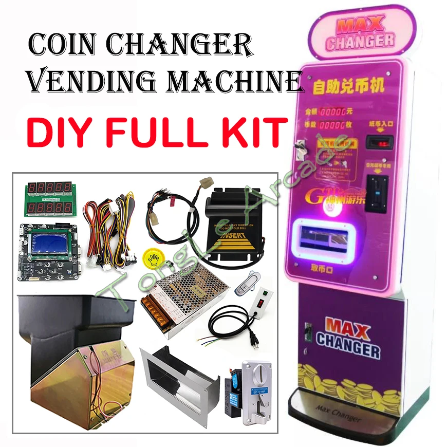コインチェンジャーDIYキット紙幣受取機、LCDコントロール - Token Coin Mechanism のレビューと価格