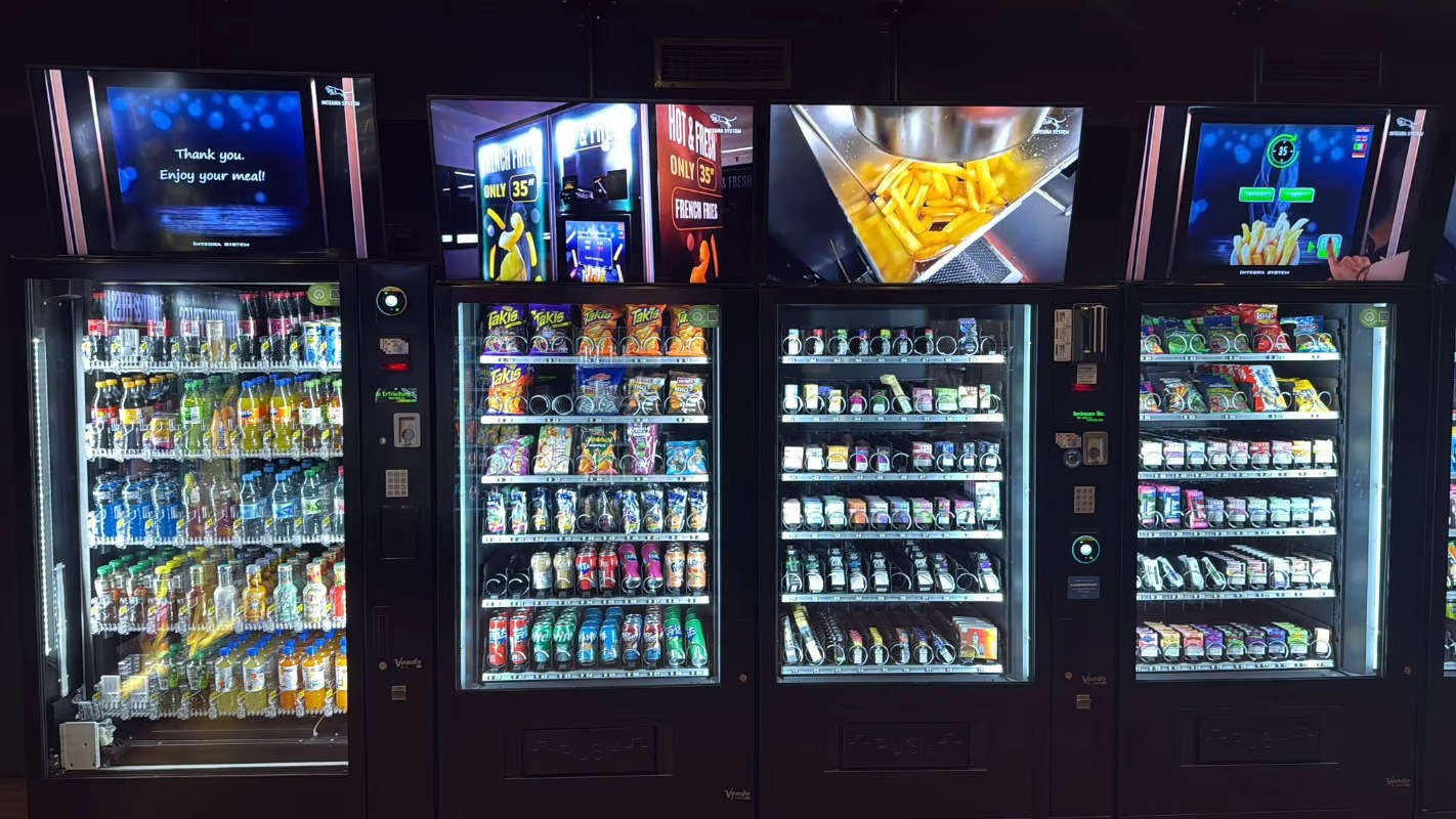 商業用スマートスナック自動販売機、現金レス決済対応 - Commercial Vending Machine のレビューと価格