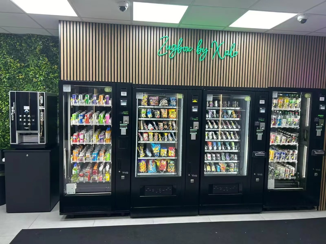 商業用スマートスナック自動販売機、現金レス決済対応 - Commercial Vending Machine のレビューと価格