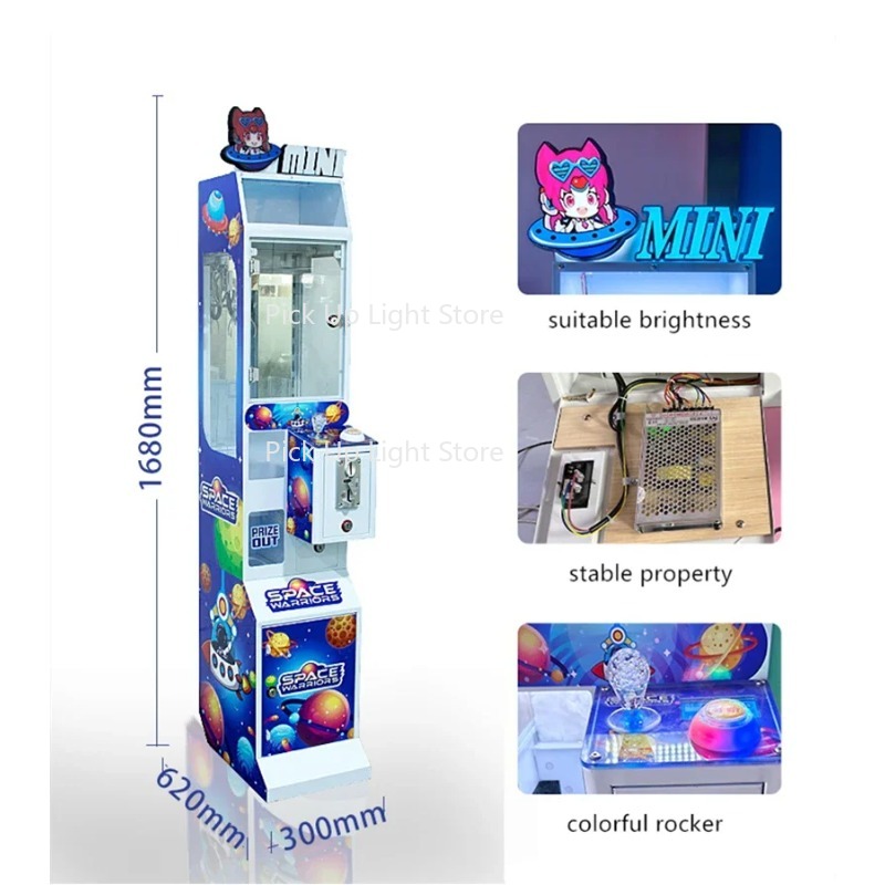 メガミニクレーンゲーム 小型おもちゃ クレーン式自動販売機  - Bill Acceptor Vending のレビューと価格