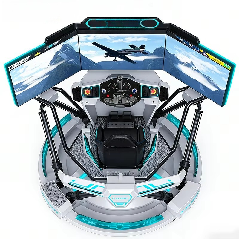 VR飛行シミュレーター航空機教習訓練5D 7D 9D科学普及 - 9D Vr Simulator のレビューと価格
