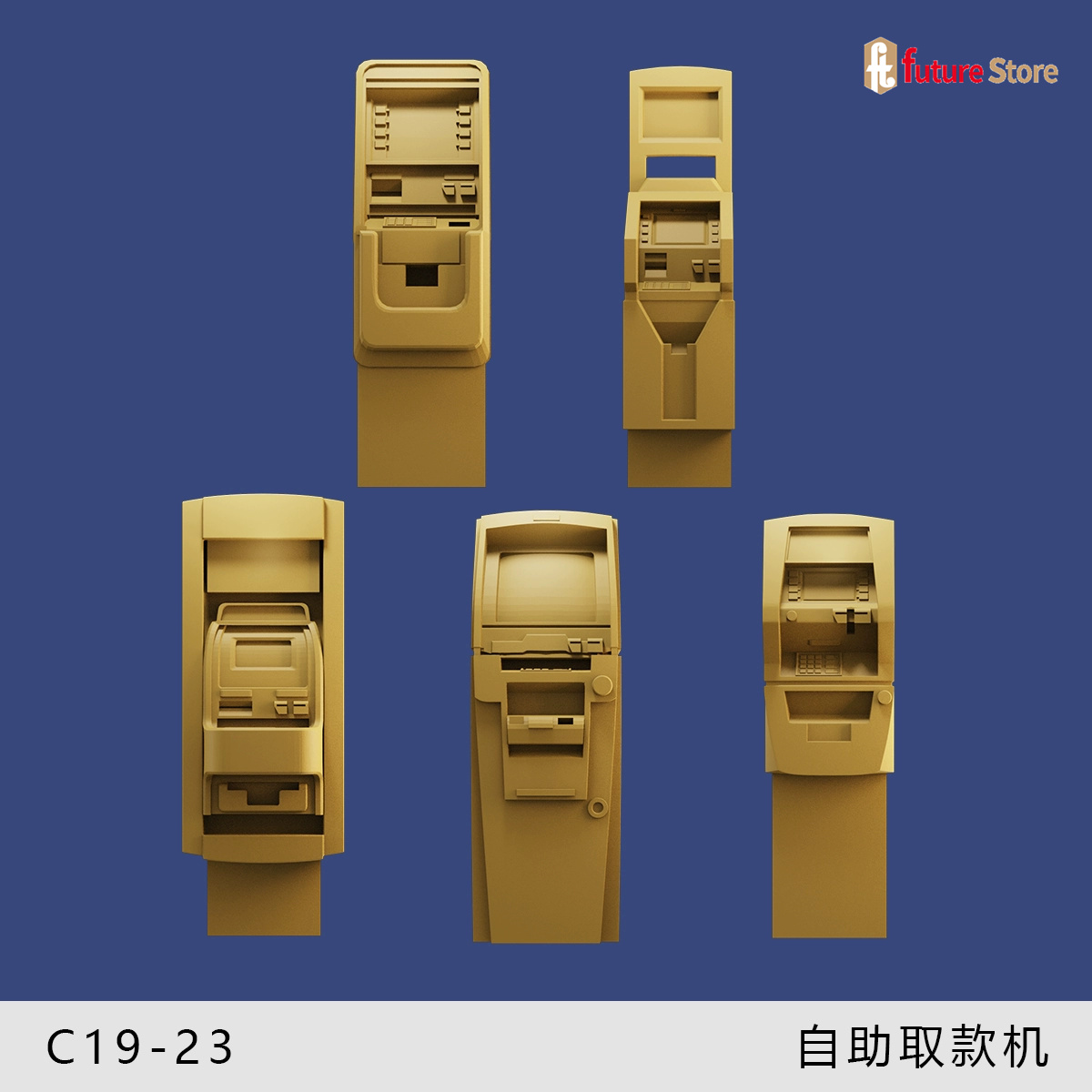 3D プリント 1/64 アーケードゲームセルフサービス A - Arcade Game Vending Machine のレビューと価格