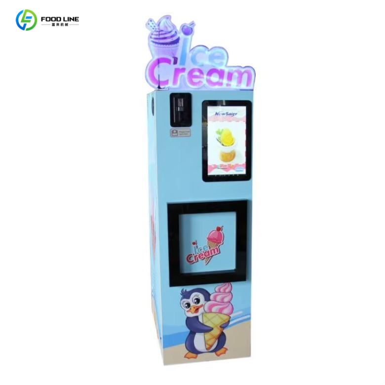 商業用自動コーンアイスクリーム販売機（銀行カード決済対応） - Commercial Vending Machine のレビューと価格