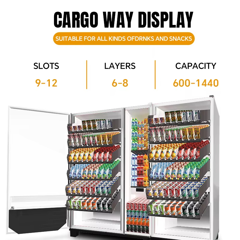 自動冷蔵飲料販売機スマート飲料スナック食品ディスペンサー商業 - Commercial Vending Machine のレビューと価格