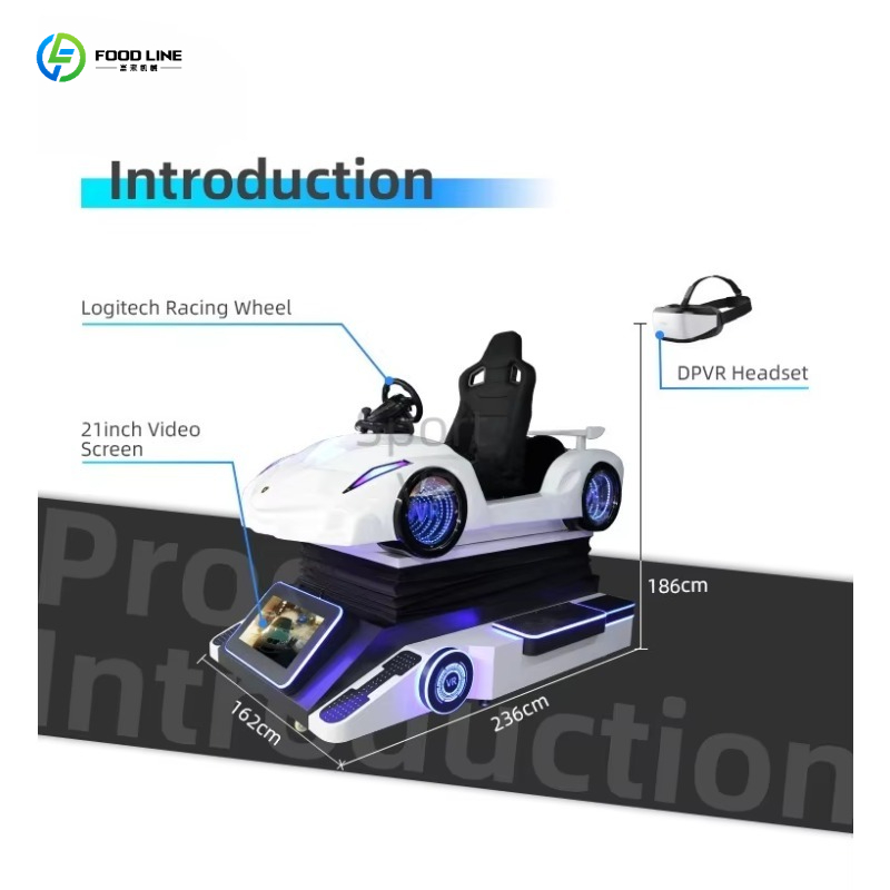 FL VRレーシングカーシミュレーター9Dモーションインタラ - 9D Vr Simulator のレビューと価格