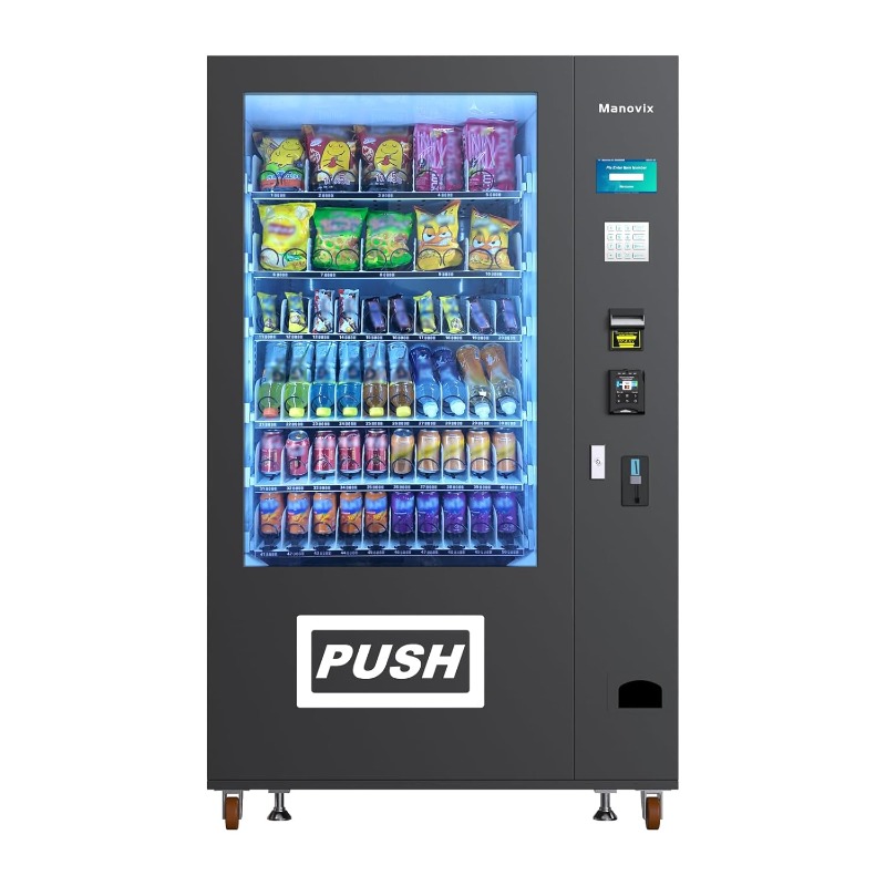 カスタマイズ可能な大型60スロットスナックドリンクコンボ商業 - Bill Acceptor Vending のレビューと価格