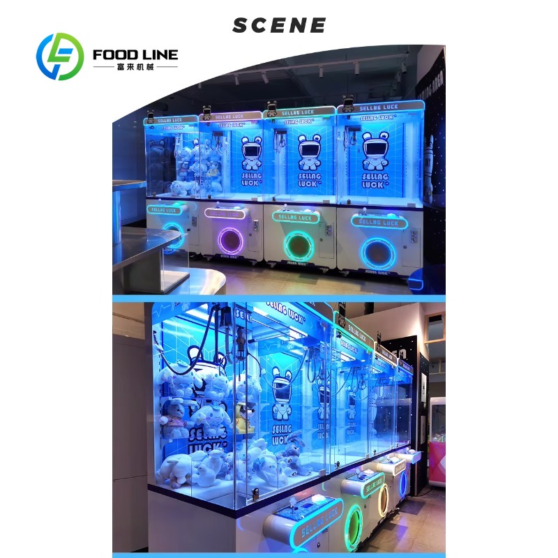 カスタムコイン式メタルクレーンゲーム機、ぬいぐるみ販売アーケ - Arcade Game Vending Machine のレビューと価格